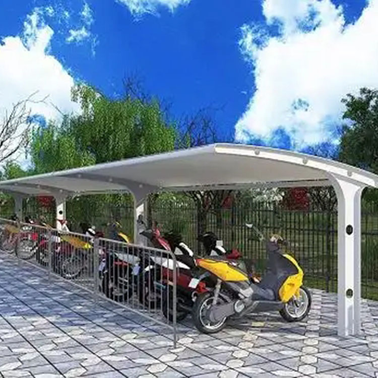 淮南膜结构电动车棚